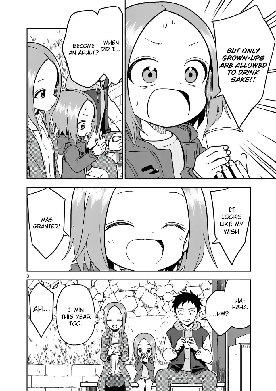 Karakai Jouzu no (Moto) Takagi-san Chapter 211 8